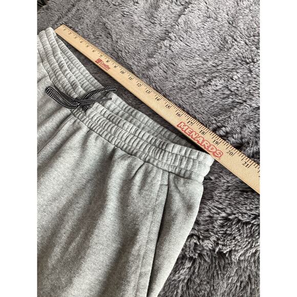 Brady Men's Tapered Leg Wordmark Fleece Pants Drawstring Gray Size 2XL - Picture 9 of 10